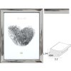 Deknudt S45ND1 plastic picture frame silver 10x15 to 40x60 cm