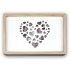 Love Wooden photo box USB + photos 10x15 cm