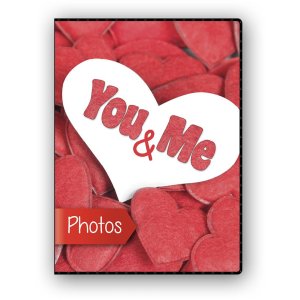 Slip-in album Cuore 40 photos 10x15 cm