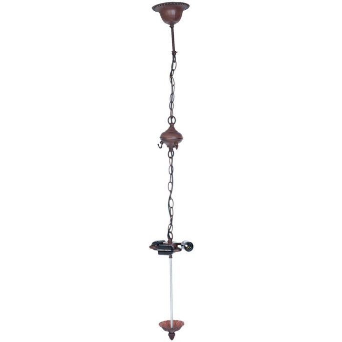 Lamp suspension Tiffany Clayre & Eef 5LL-8844 - 16x16x95 cm -  E27-60W brown