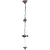 Lamp suspension Tiffany Clayre & Eef 5LL-8844 - 16x16x95 cm -  E27-60W brown