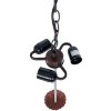 Lamp suspension Tiffany Clayre & Eef 5LL-8844 - 16x16x95 cm -  E27-60W brown