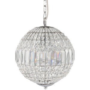 Chandelier Clayre & Eef 5LL-CR123 - Ø 30x38 cm...