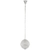 Chandelier Clayre & Eef 5LL-CR123 - Ø 30x38 cm - E14-max 6x40W silver