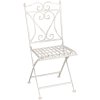 Table + 2x Chair Clayre & Eef 5Y0127 - Ø 70x75 - 2x 40x47x94 cm white