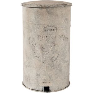 Pedal bin Clayre & Eef 6Y2369 - 26x30x46 cm...