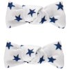 Hairclip (2) Child Bowi blue stars Clayre & Eef JZCHC0010 -  white