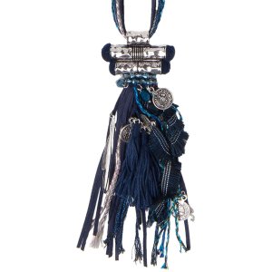 Necklace Grazia Clayre & Eef JZNL0034 -  blue