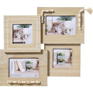 Naturalness gallery frame for 4 photos 10x10 cm and 10x15 cm