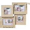 Naturalness gallery frame for 4 photos 10x10 cm and 10x15 cm