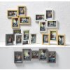 Gallery frame Rustic 3 photos 10x15 cm gray