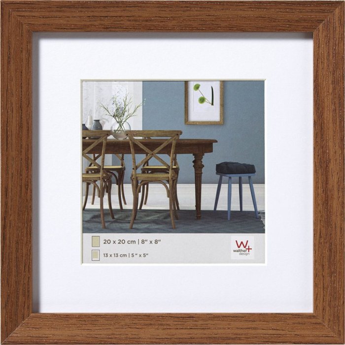 Fiorito wood frame 20x20 cm dark oak