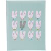 Baby diary Cute bunnies blue