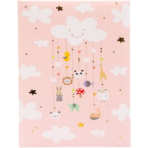 Goldbook baby diary Mobile Girl 21x28 cm 44 illustrated...