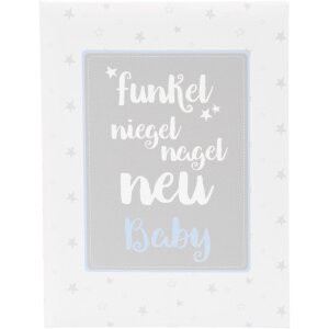 Baby diary sparkle niegel nail new blue