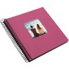 Goldbuch Spiral album Bella Vista fuchsia 20x20 cm 40 black sides