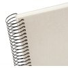 Spiral album Bella Vista sandgray 24x17 cm white sides