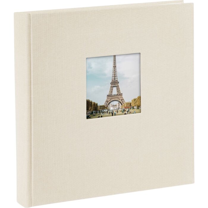 Goldbuch Photo album Bella Vista sand-gray 25x25 cm 60 white sides