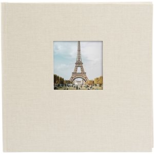 Goldbuch Photo album Bella Vista sand-gray 25x25 cm 60 white sides