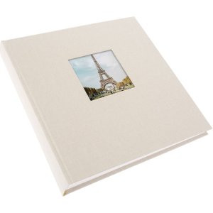 Goldbuch Photo album Bella Vista sand-gray 25x25 cm 60 white sides