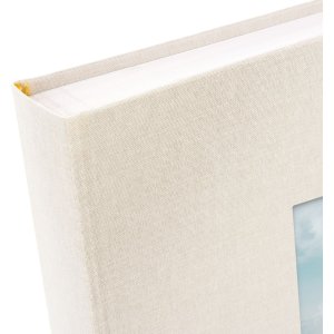 Goldbuch Photo album Bella Vista sand-gray 25x25 cm 60 white sides