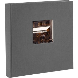 Photo album Bella Vista gray 25x25 cm