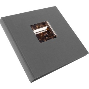 Photo album Bella Vista gray 25x25 cm