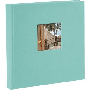 Photo album Bella Vista aqua 25x25 cm