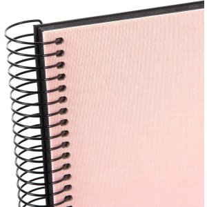 Spiral album Bella Vista rose 35x30 cm black sides