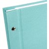 screw bound album Bella Vista aqua 30x25 cm white sides