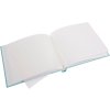 screw bound album Bella Vista aqua 30x25 cm white sides