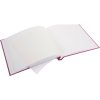 screw bound album Bella Vista fuchsia 30x25 cm white sides