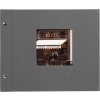 screw album Bella Vista gray 30x25 cm white sides