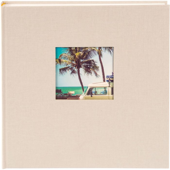 Goldbuch Photo album Bella Vista sandgrey 30x31 cm 60 white sides