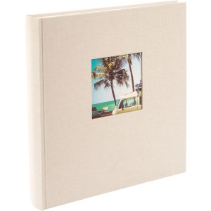 Goldbuch Photo album Bella Vista sandgrey 30x31 cm 60 white sides