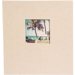 Goldbuch Photo album Bella Vista sandgray 30x31 cm 60...