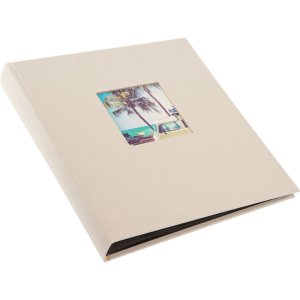 Goldbuch Photo album Bella Vista sandgray 30x31 cm 60 black sides