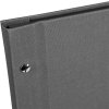 screw photo album Bella Vista gray 39x31 cm black sides