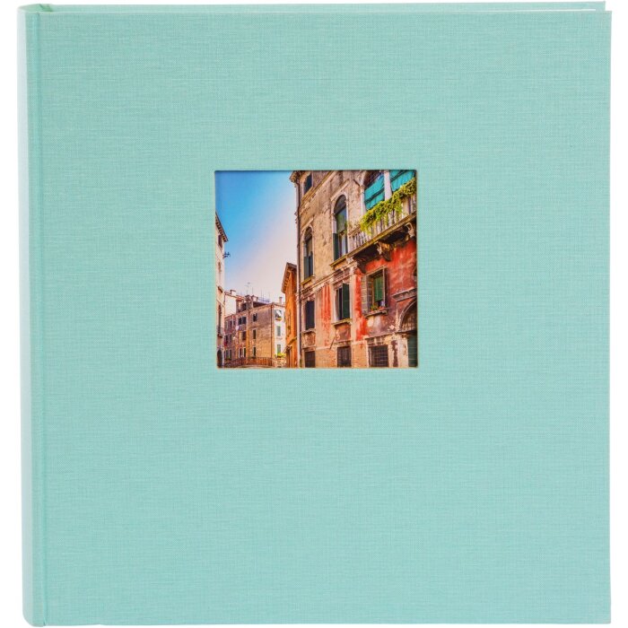 Goldbuch XL Photo album Bella Vista aqua 30x31 cm 100 white sides