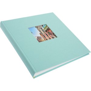 Goldbuch XL Photo album Bella Vista aqua 30x31 cm 100 white sides