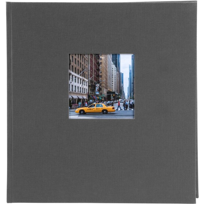 Goldbuch Jumbo Photo album Bella Vista gray 30x31 cm 100 white sides