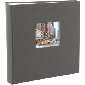 Goldbuch Jumbo Photo album Bella Vista gray 30x31 cm 100 white sides