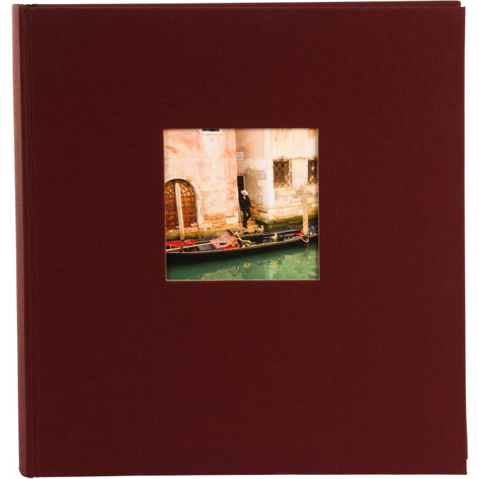 Jumbo Photo album Bella Vista bordeaux