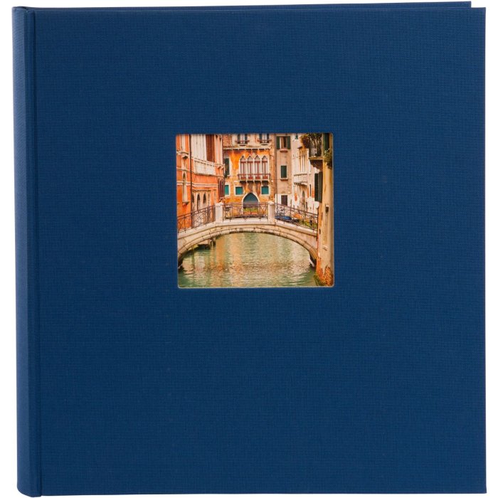 Goldbuch Jumbo Photo album Bella Vista blue 30x31 cm 100 white sides