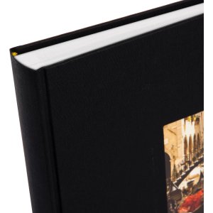 Jumbo Photo album Bella Vista black