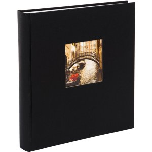 Jumbo Photo album Bella Vista black