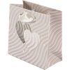 Gift bag Silver Hearts 10 x 5 cm