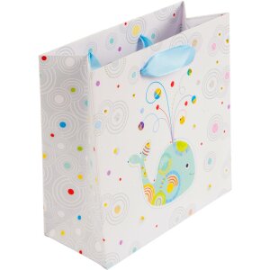 Gift bag Whale Serenity 27 x 27 cm