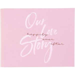 Photo guest book Our Love Story 29 x 23 cm