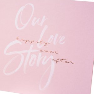 Photo guest book Our Love Story 29 x 23 cm